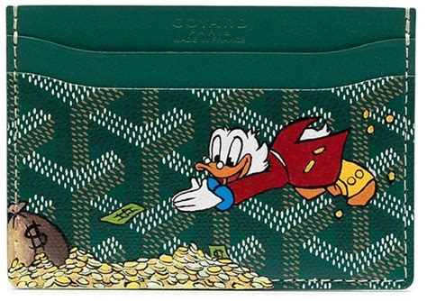 goyard wallet scrooge mcduck|Goyard Scrooge McDuck Cardholder .